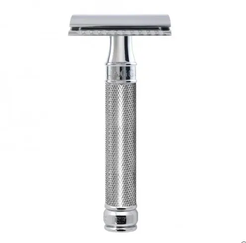 edwin jagger db89 Chrome Knurled