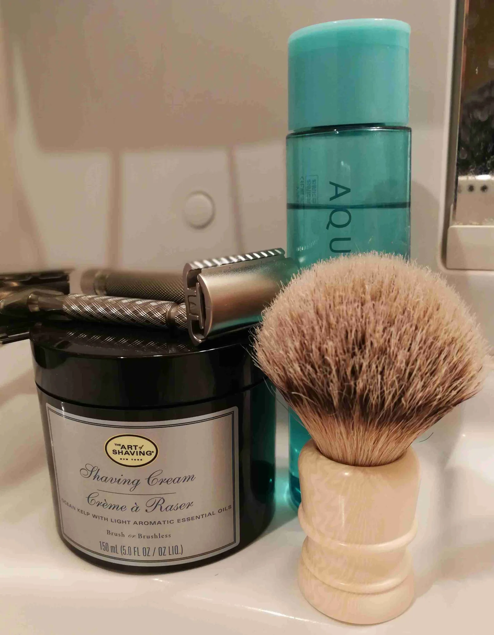 雑記、今日のシェービング