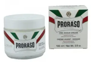 Proraso Shaving Cream Green Tea＆Oatとメンソレータムシェービングクリーム