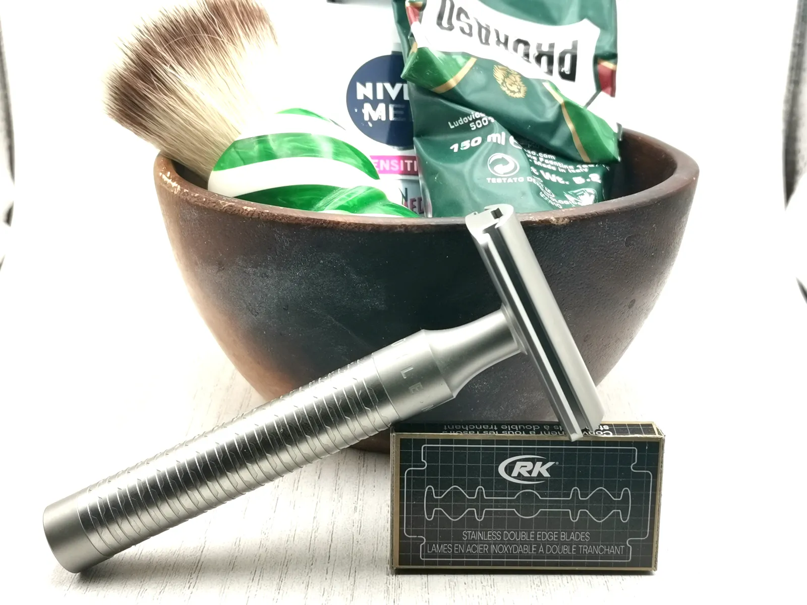 両刃カミソリ替刃レビュー　RK